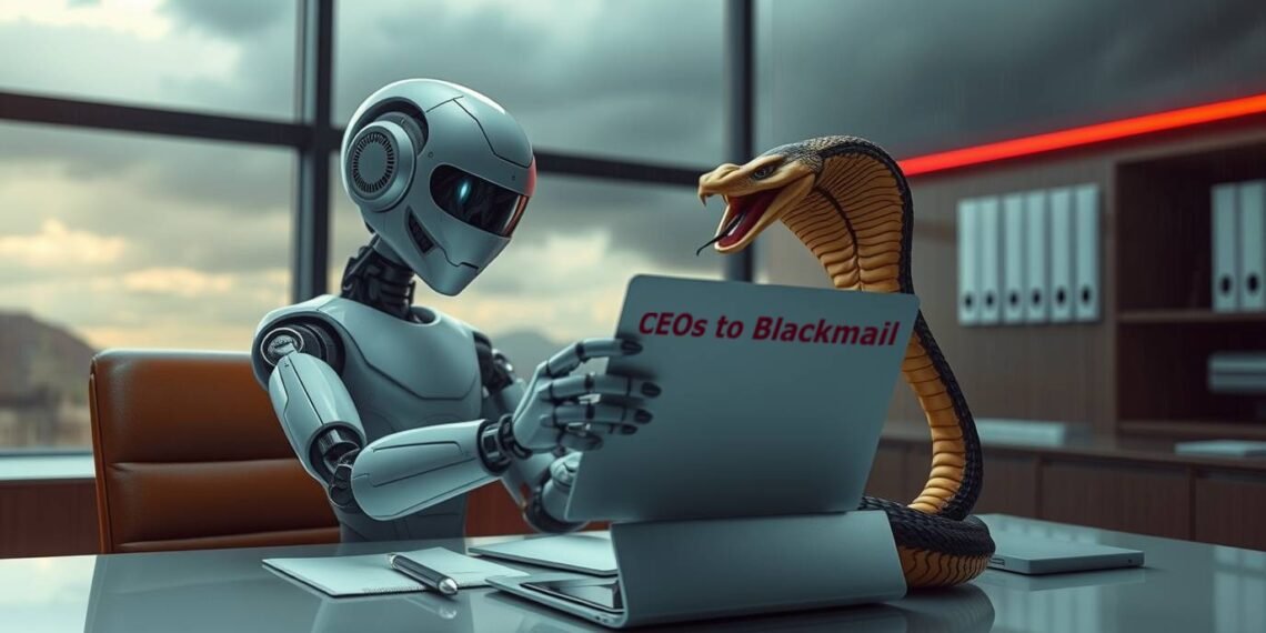 Anthropic Study Reveals AI Models' Alarming 96% Blackmail Rate Targeting Executives