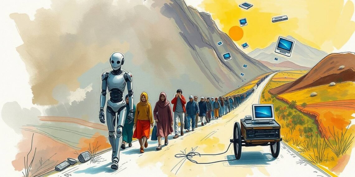 AI's Promise of Opportunity Versus the Reality of Displacement