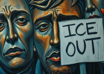 White House Photo Manipulation of Activist Sobbing During Perp Walk Using AI